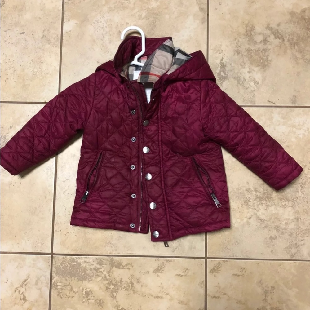 Authentic Burberry toddler jacket - 18 months